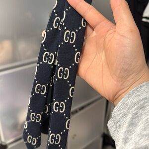 GUCCI navy Tie